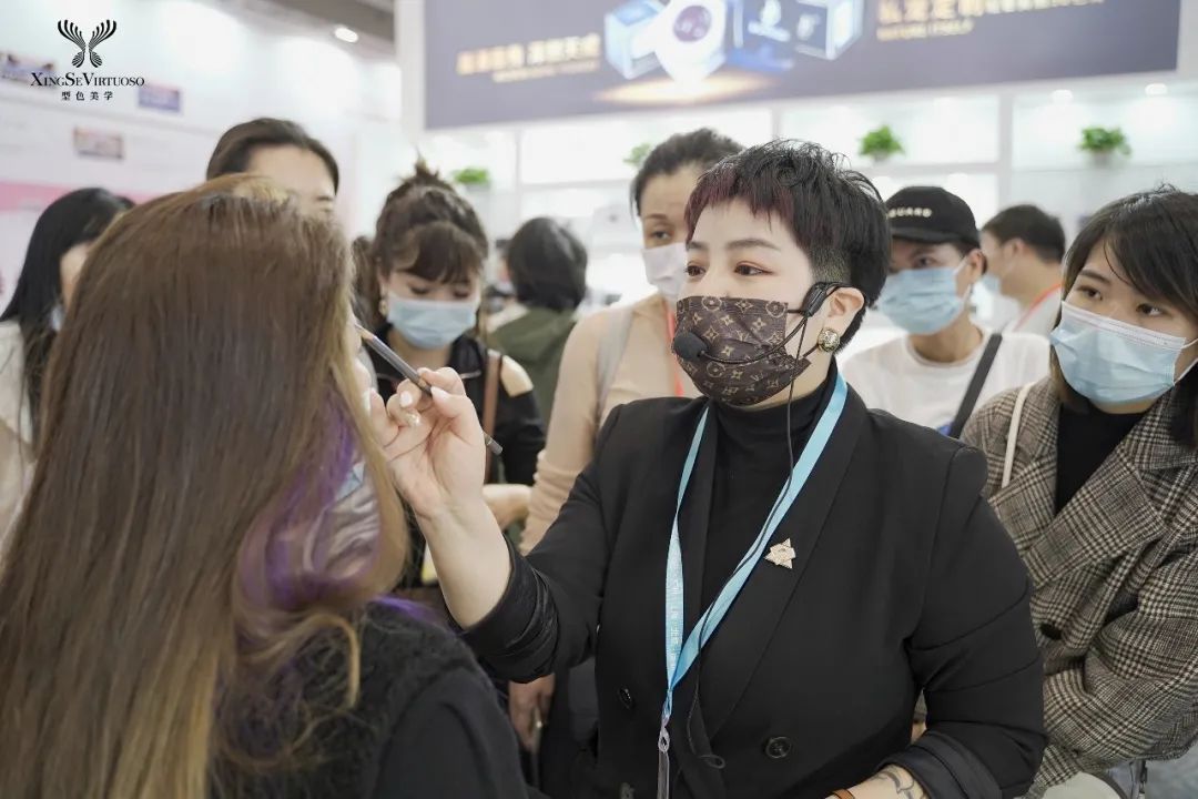 型色美学广州美博会大放异彩,完美收官!
