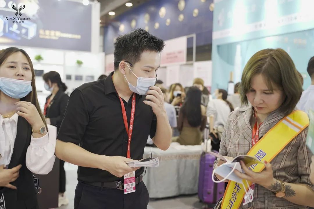 型色美学广州美博会大放异彩,完美收官!