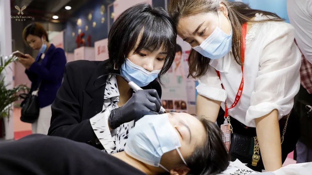 型色美学广州美博会大放异彩,完美收官!